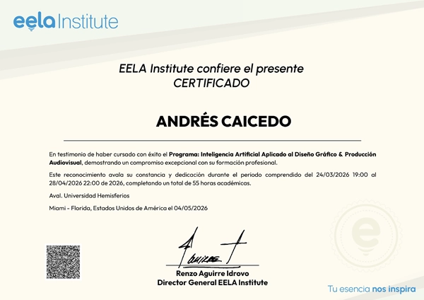 Certificado de IA para Diseño